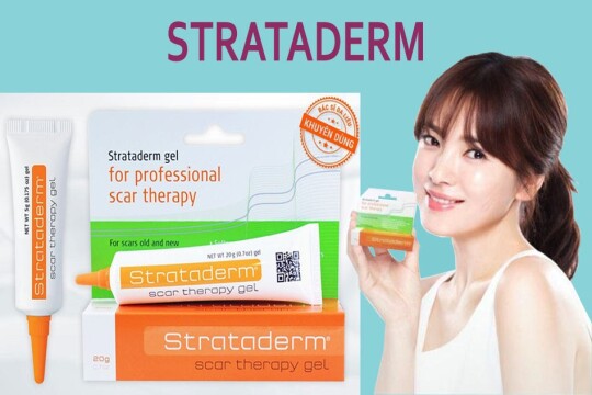 Review Gel trị sẹo Strataderm có thật sự tốt không? Giá bao nhiêu?