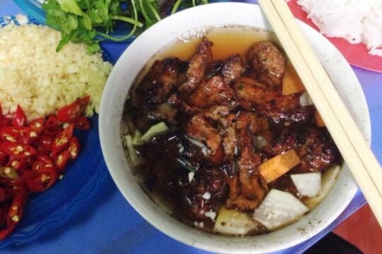 Review Top 5 bún chả Hà Nội ngon chuẩn vị Thủ Đô