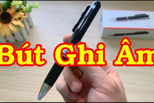 Review Top 5 bút ghi âm cần trang bị cho hoạt động nghiệp vụ