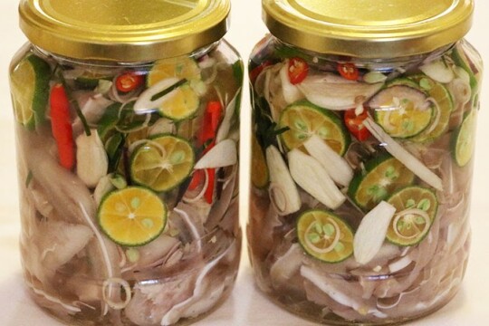 Cách làm tai heo ngâm nước mắm ngon và giòn tại nhà