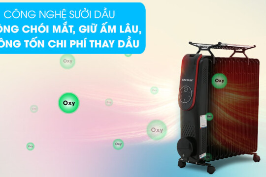Review Top 5 đèn sưởi dầu hiện đại và tiết kiệm nhiên liệu