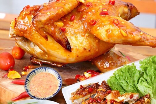 Cùng bạn làm gà nướng muối ớt thơm ngon và đậm đà ngay tại nhà
