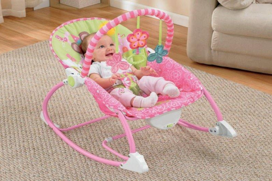 Review top 5 ghế rung cho bé êm ái, an toàn được các bố mẹ tin dùng