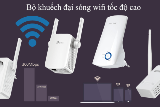 Review Top 5 sản phẩm kích sóng wifi giúp tăng tốc độ mang một cách vượt trội