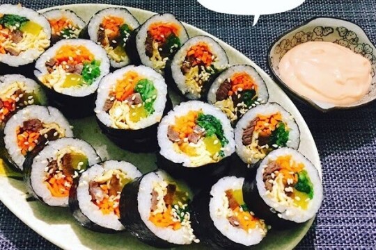 Làm kimbap ngon và đúng vị Hàn Quốc đảm bảo thành công