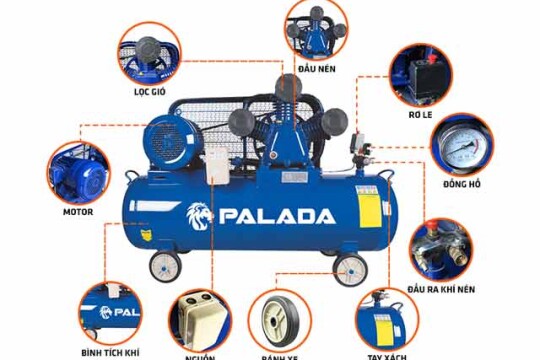 Review Top 5 máy bơm hơi 10kg có kết cấu chắc chắn nhất