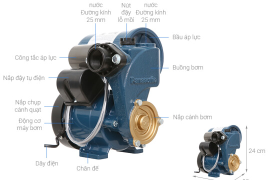 Review Top 5 máy bơm tăng áp điện tử có độ bền cao