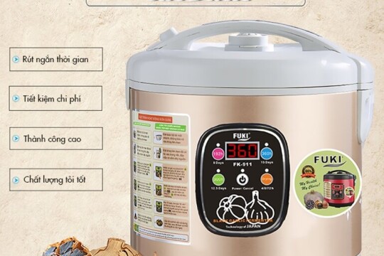 Review 5 sản phẩm máy làm tỏi đen Nhật Bản chất lượng cao và bền bỉ