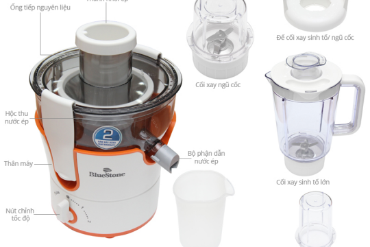 Review Top 5 máy xay sinh tố đa năng giúp say mọi loại nguyên liệu một cách đơn giản