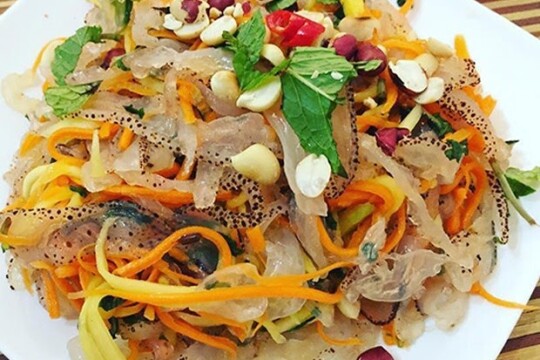 Làm nộm sứa giòn và ngon khó cưỡng đơn giản và dễ thực hiện