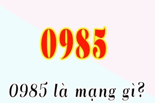 0985 là mạng gì? Tại sao nên sử dụng sim đầu số 0985