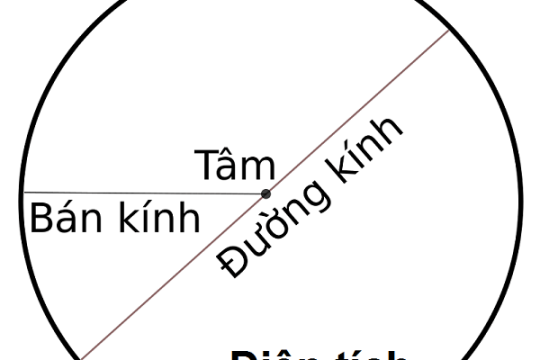 Công thức tính chu vi hình tròn và các ví dụ về tính chu vi hình tròn