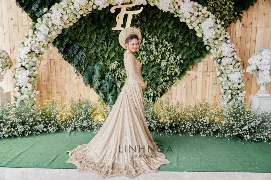 Review top 5 địa chỉ may áo dài cưới đẹp ở TPHCM