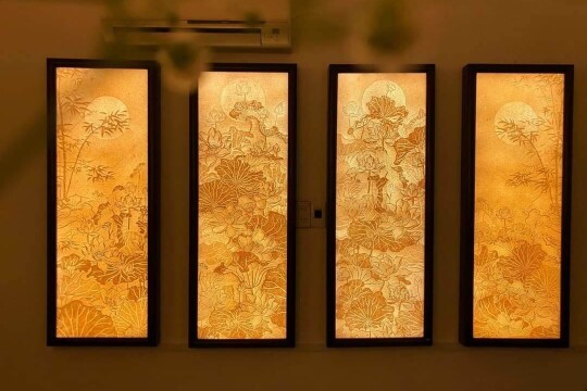 TOP 20 mẫu tranh trúc chỉ hoa sen ấm cúng linh thiêng